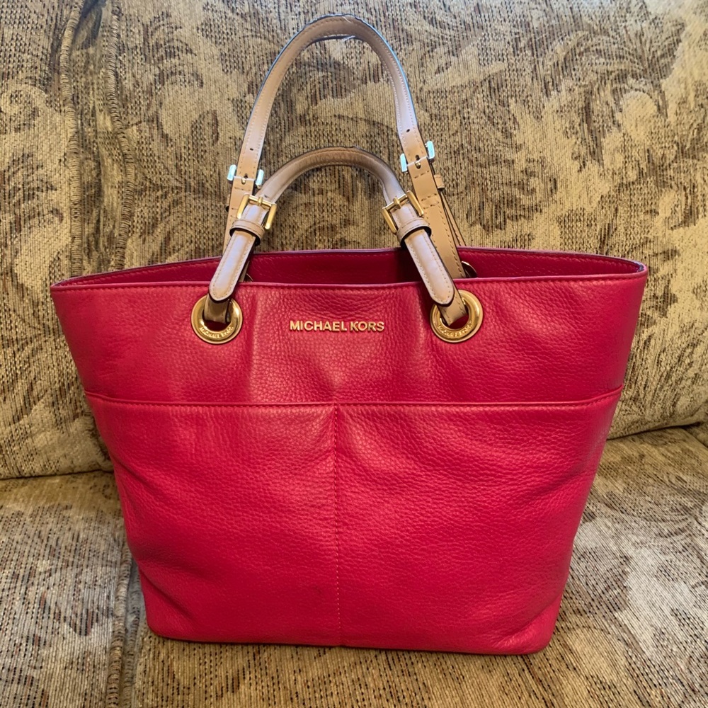 Michael Kors | Bedford Ultra Pink Pocket Tote